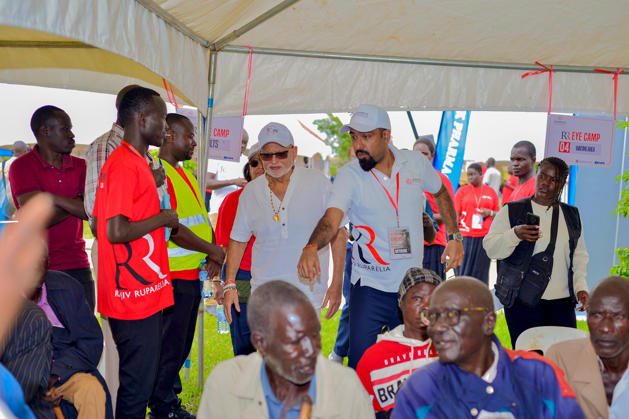 Sudhir Ruparelia Donates UGX 50 Million as Bukedea Eye Camp Strengthens Healthcare Access in Teso